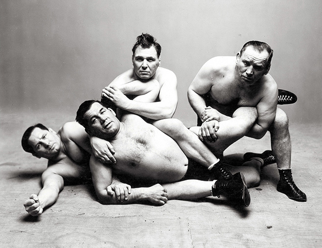 Irving Penn | Art Poster | Vintage Black & White Wrestler Photo
