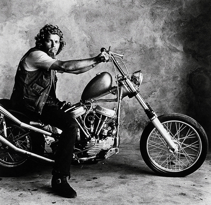 Irving Penn Biker Art | Photography Poster | Vintage Motorcycle Print