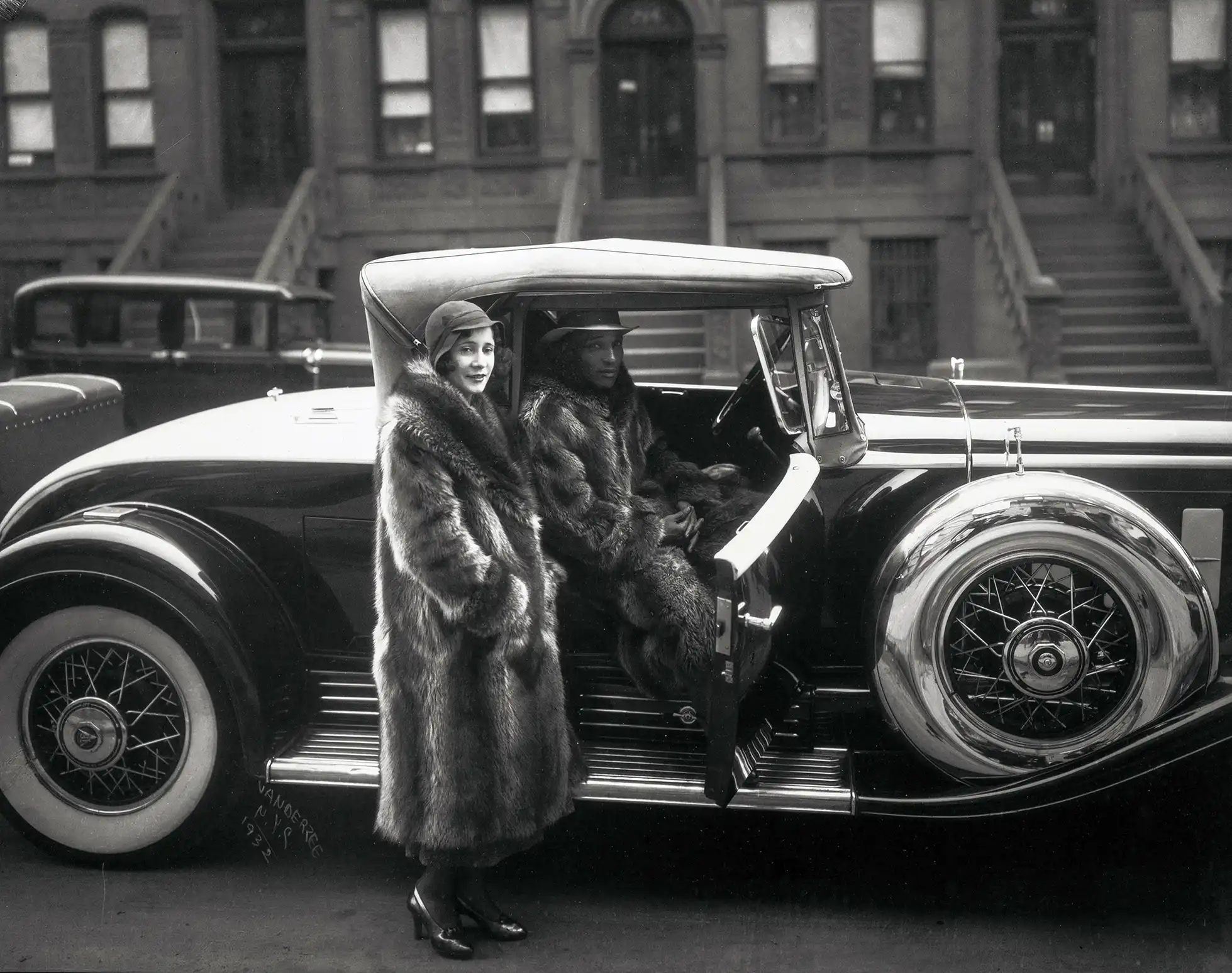 James Van Der Zee | Art Photography Poster | 1930s Harlem Style & Classic Car