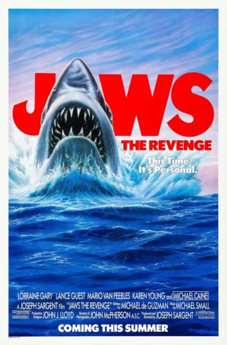Jaws The Revenge 1987 Shark Attack Movie Poster