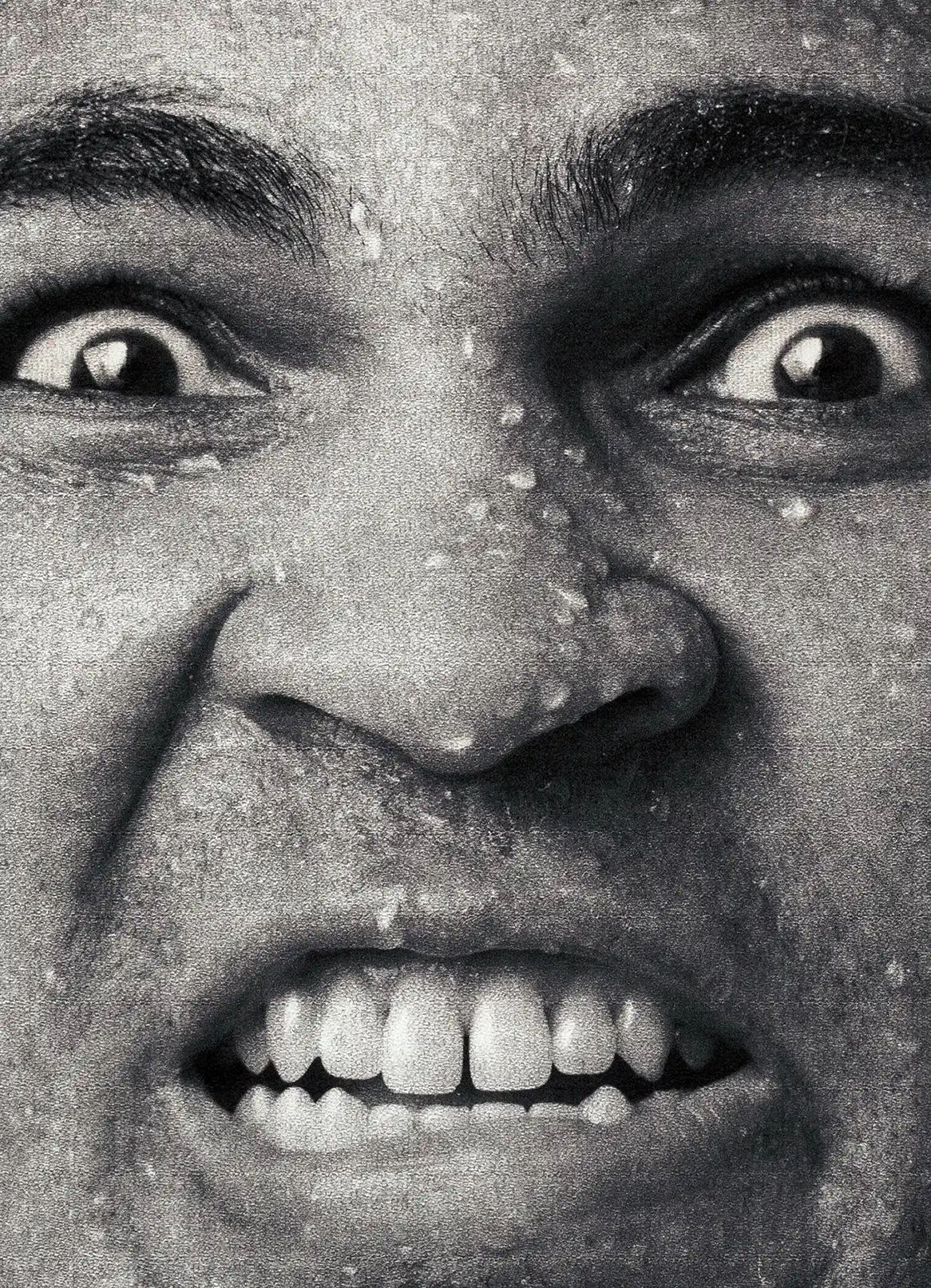 Muhammad Ali | Sport Poster | Intense Black & White Close-up Print