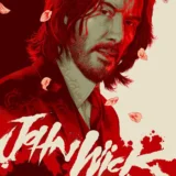 John Wick Chapter 4 Sakura Theme, Keanu Reeves Graphic Movie Poster