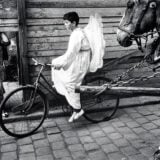 Josef Koudelka, Angel on a Bicycle, Czechoslovakia 1968 Photography Print