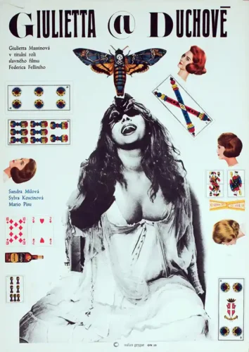 Juliet of the Spirits, Czech Surrealist Movie Poster