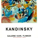 Wassily Kandinsky Galerie Flinker 1972 Exhibition Art Print