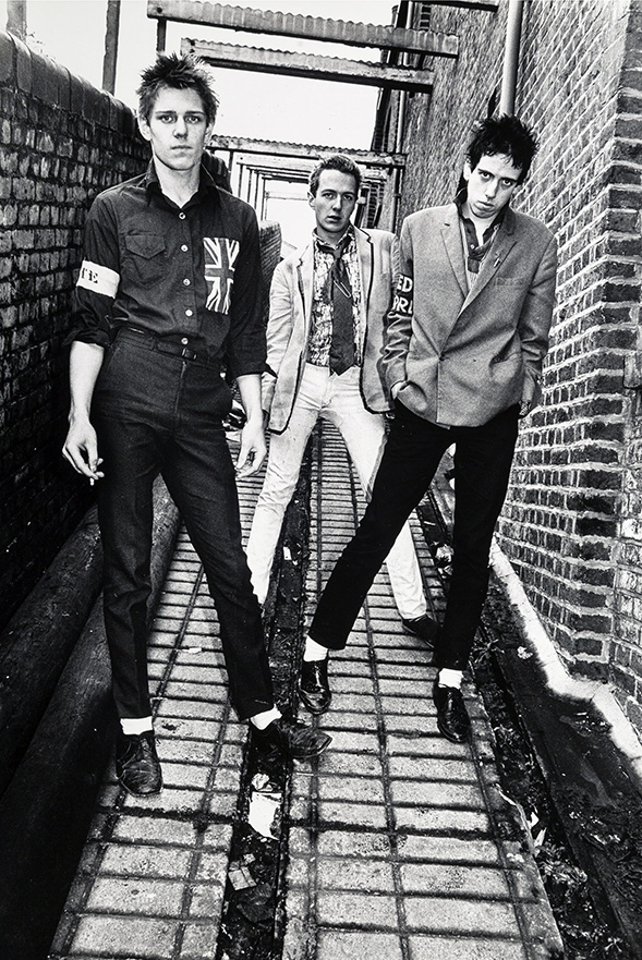 The Clash | Music Poster | Iconic 1977 Black & White Band Photo