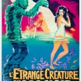 Creature from the Black Lagoon French Movie Vintage Movie Poster