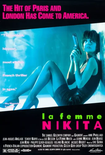 La Femme Nikita 1990 French Thriller Movie Poster