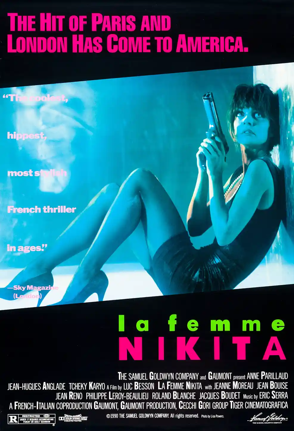 La Femme Nikita | Movie Poster | Iconic 90s French Thriller Wall Art