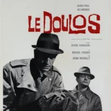 Le Doulos 1963 French Film Noir Vintage Movie Poster