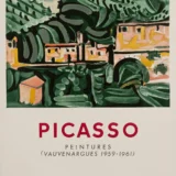 Picasso, Vauvenargues Exhibition Poster 1962, Modern Art Wall