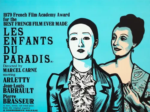 Les Enfants Du Paradis French Retro Film Poster