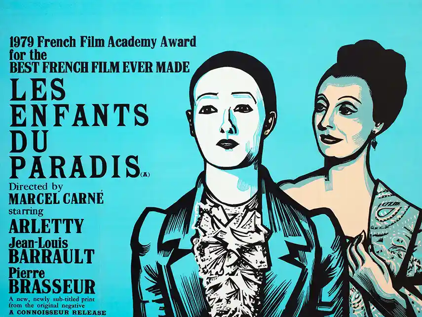 Les Enfants Du Paradis | Movie Poster | Retro French Film Art Print