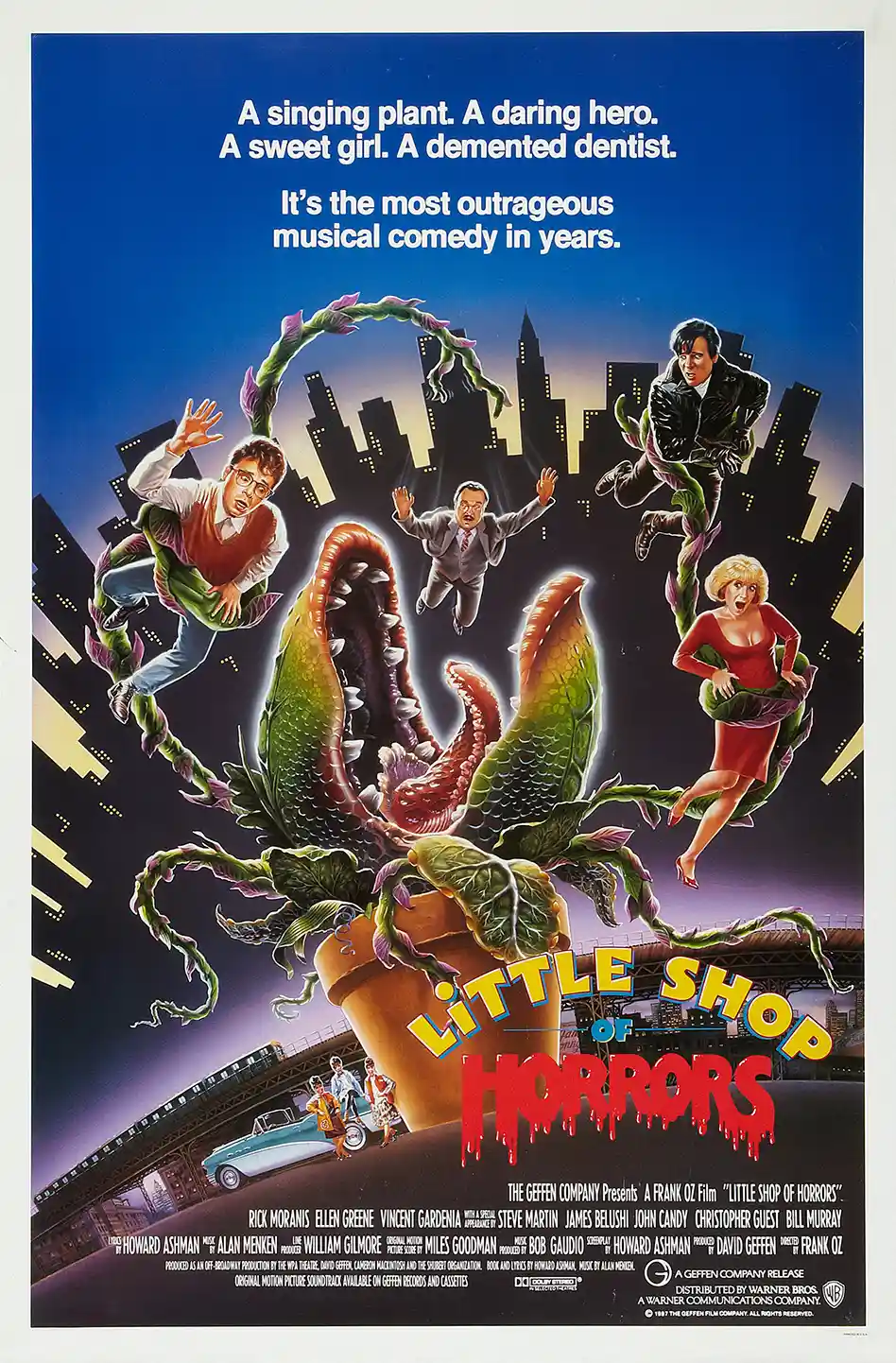 Little Shop of Horrors | Movie Poster | Original 1986 Theatrical Art