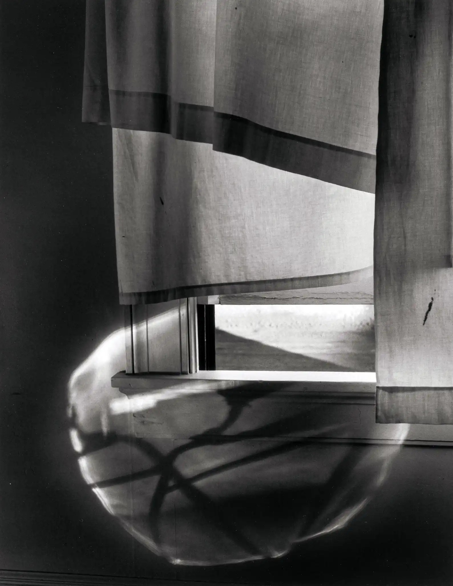 Minor White | Abstract Photography Art Poster | Window & Reflected Light Study