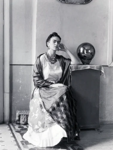Frida Kahlo with Globe Manuel Alvarez Bravo 1930 Photography Print