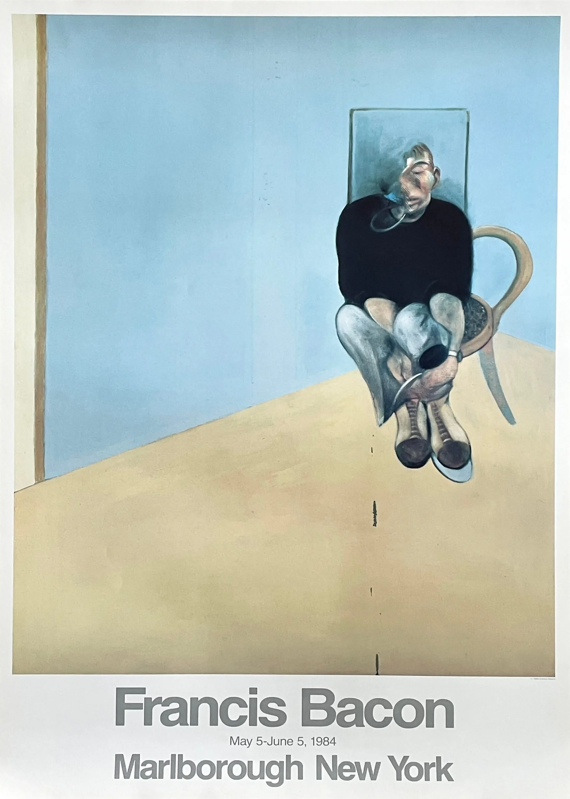 Francis Bacon | Art Exhibition Poster | Marlborough Gallery 1984 Print
