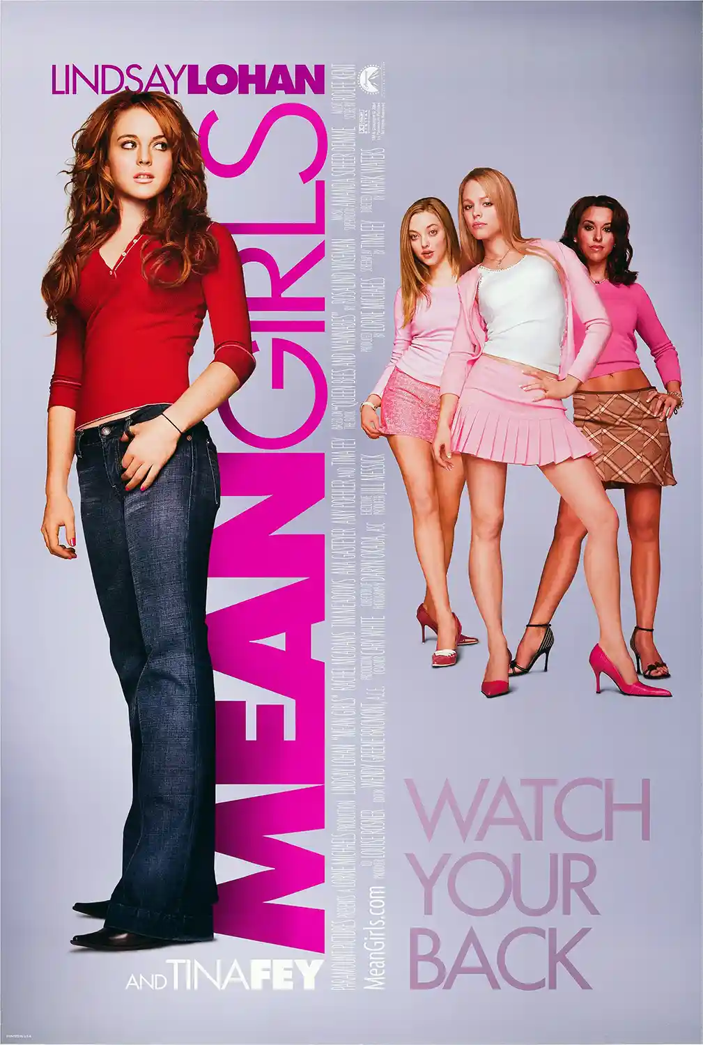 Mean Girls | Movie Poster | Original 2004 Cast Theatrical Art