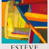 Maurice Estève Abstract Art Poster, 1981 Museum Exhibition Art Print