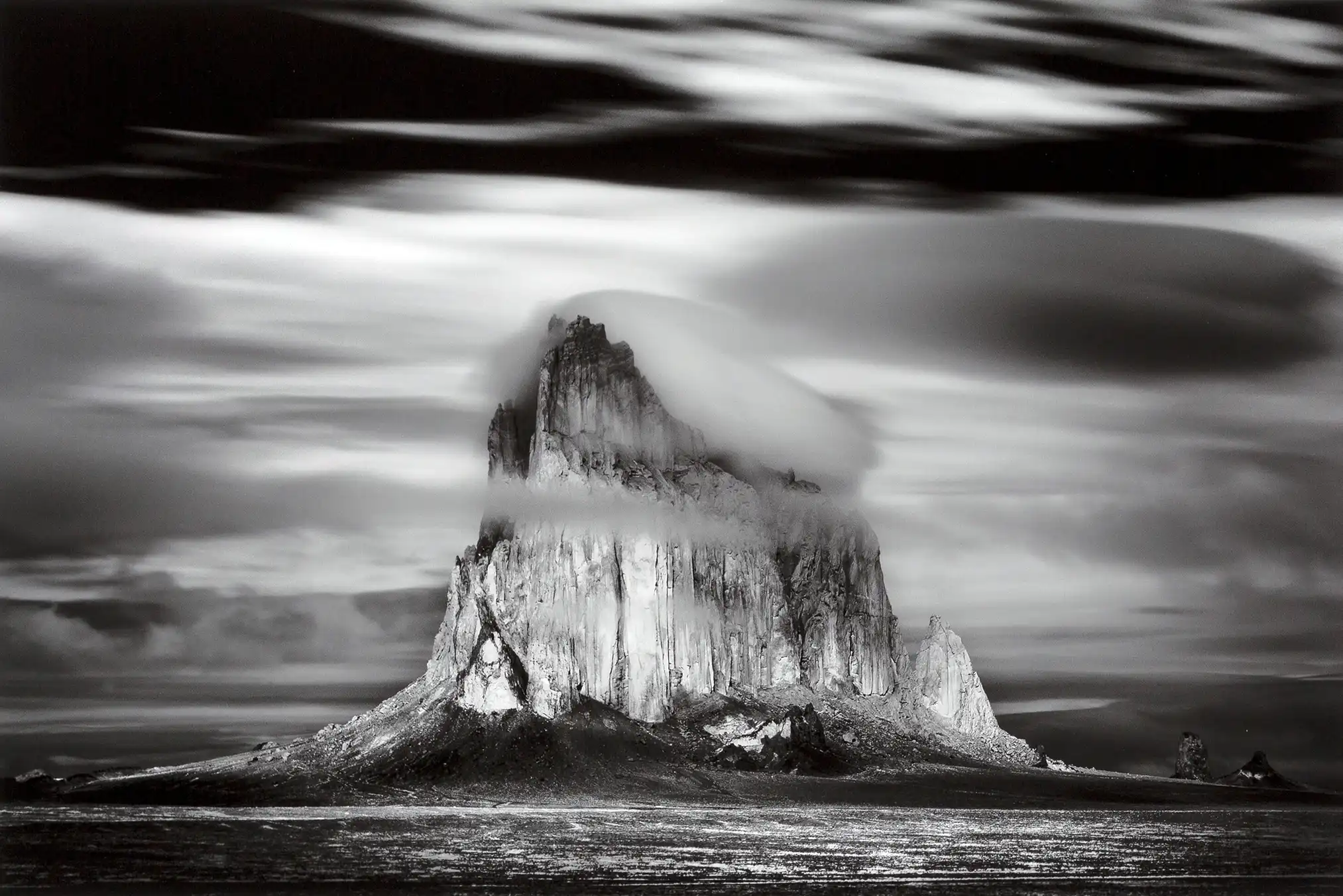 Mitch Dobrowner | Fine Art Photography Poster | Monumental B&W Landscape