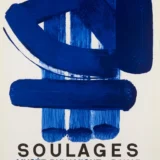 Pierre Soulages Musée Dynamique Dakar 1974 Abstract Art Print