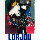 Bernard Lorjou Musée Galliera 1970 Vintage Abstract Art Print