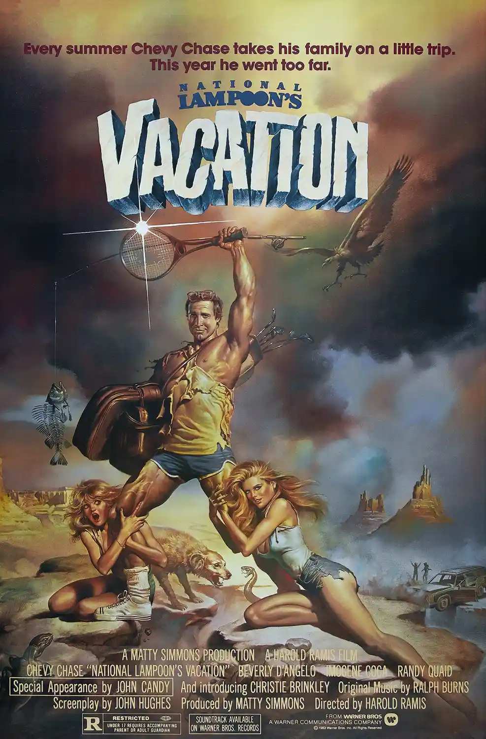 National Lampoon's Vacation | Movie Poster | Classic 1983 Theatrical Art Print