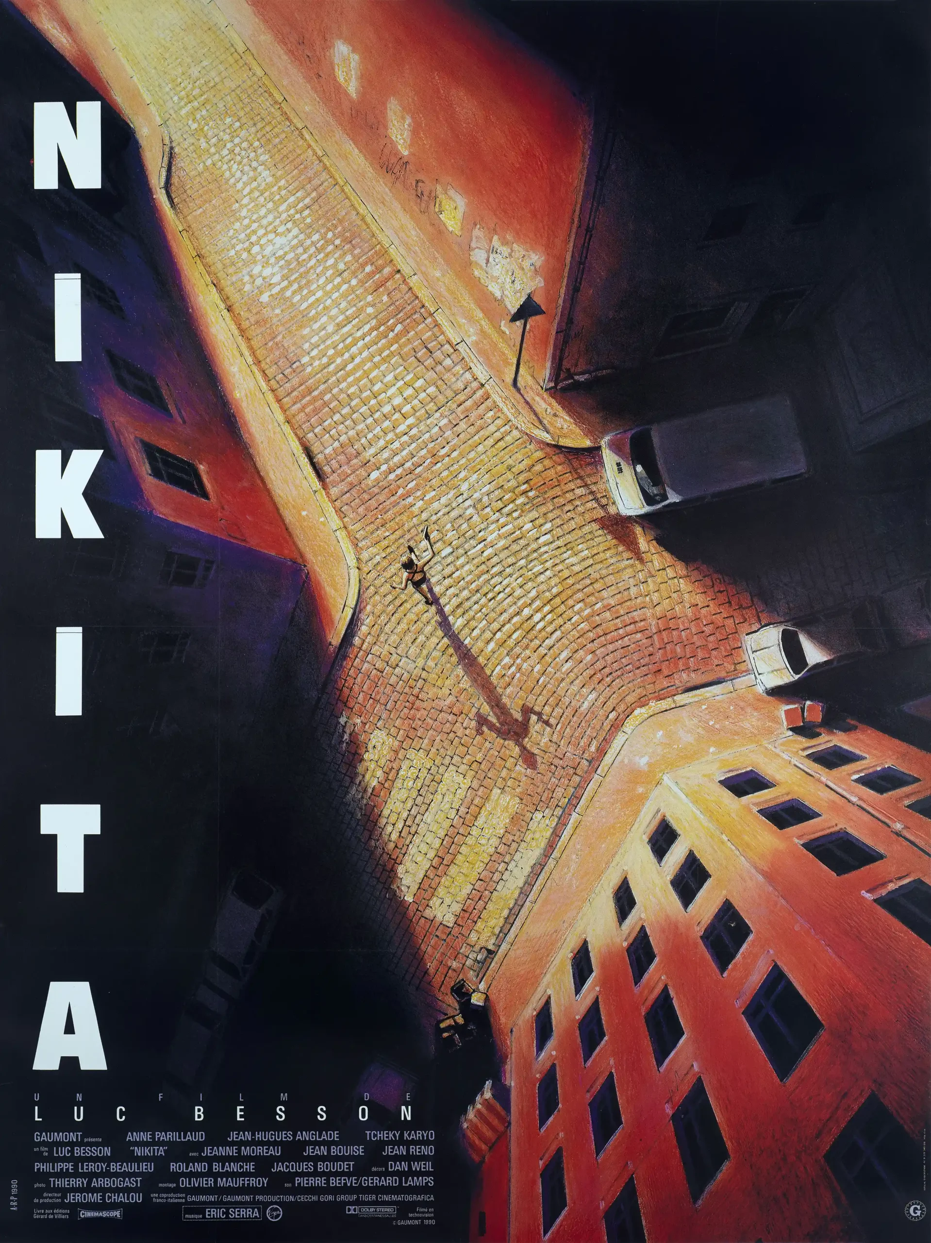 Nikita (La Femme Nikita) | Movie Poster | Iconic Overhead Cityscape Art