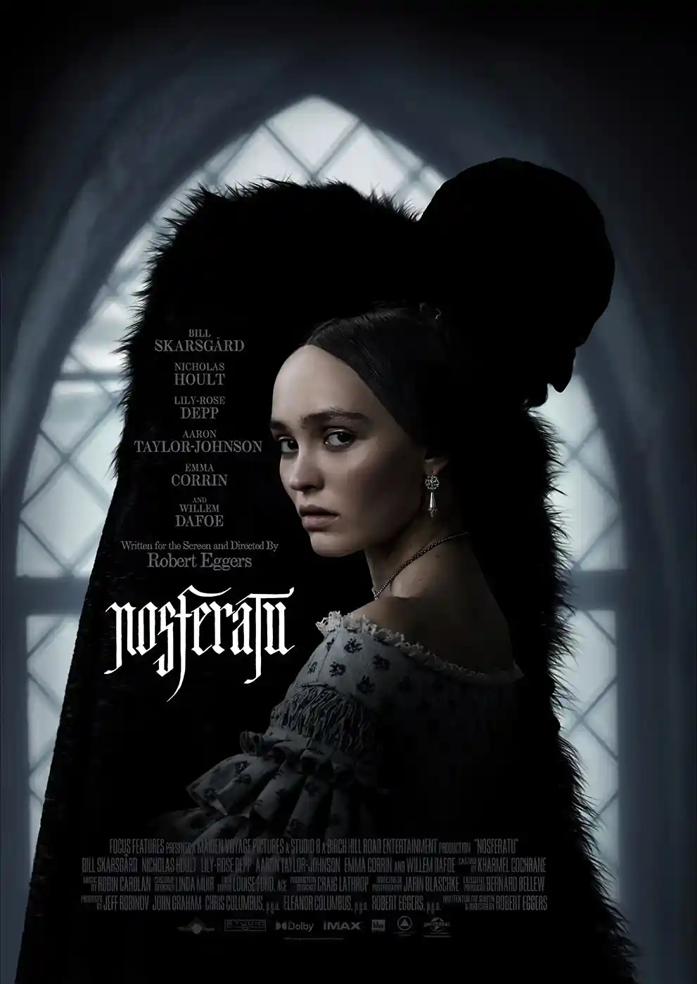Nosferatu (2024) | Movie Poster | Lily-Rose Depp Gothic Horror Print
