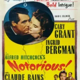 Notorious 1946 Alfred Hitchcock Film Poster