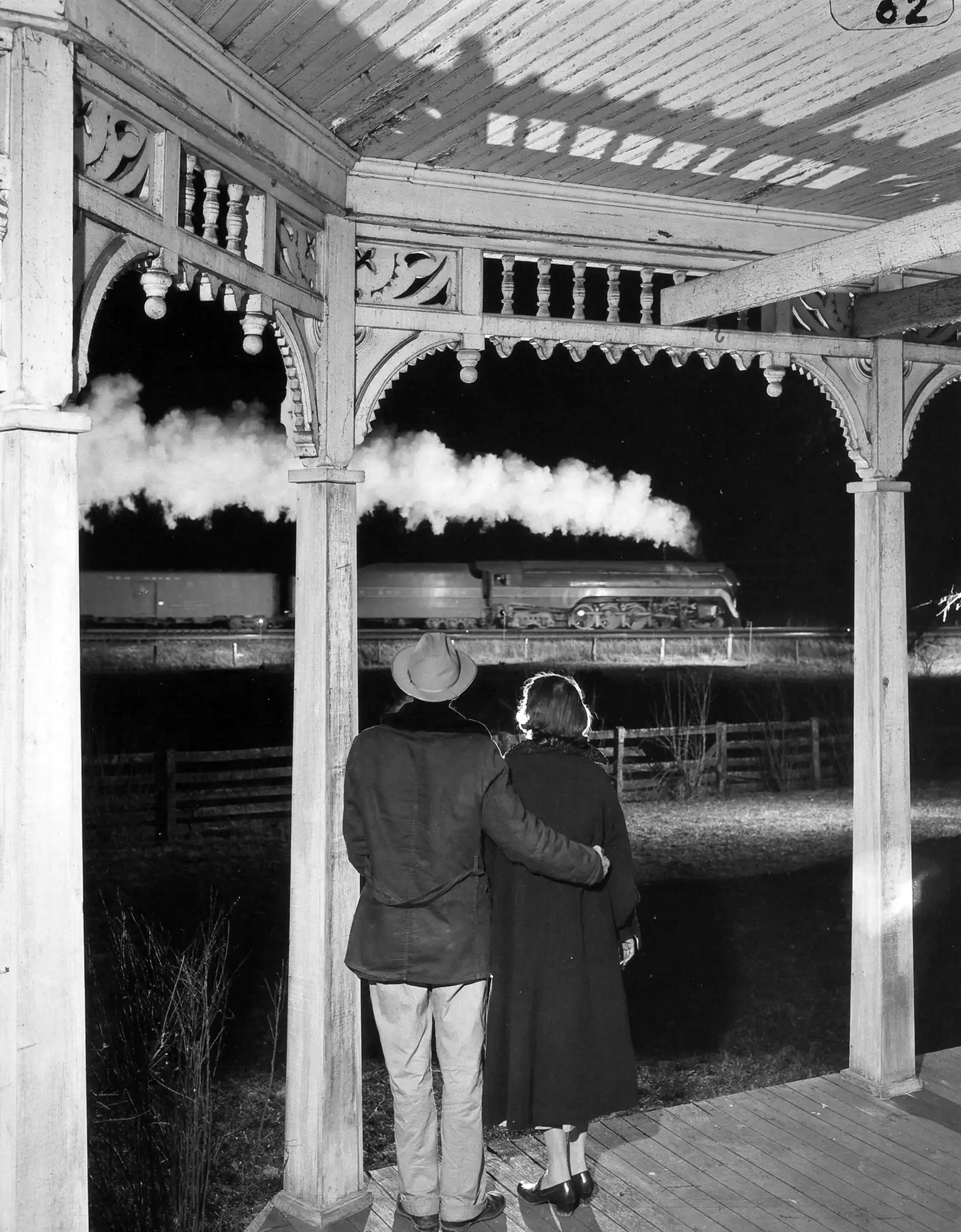 Night Train Romance | Vintage Photography Poster | Americana Wall Art