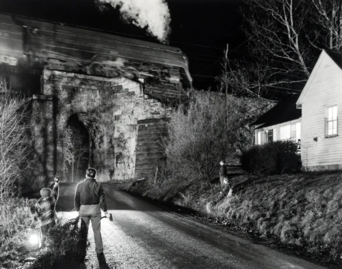 O. Winston Link, Christmas Time at Seven Mile Ford, 1957 Photography Print