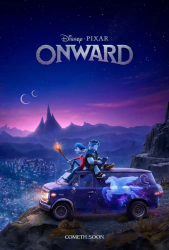 Onward 2020 Ian and Barley Lightfoot Quest Movie Poster