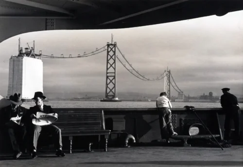 Peter Stackpole Bay Bridge Construction 1936 San Francisco Photography Print
