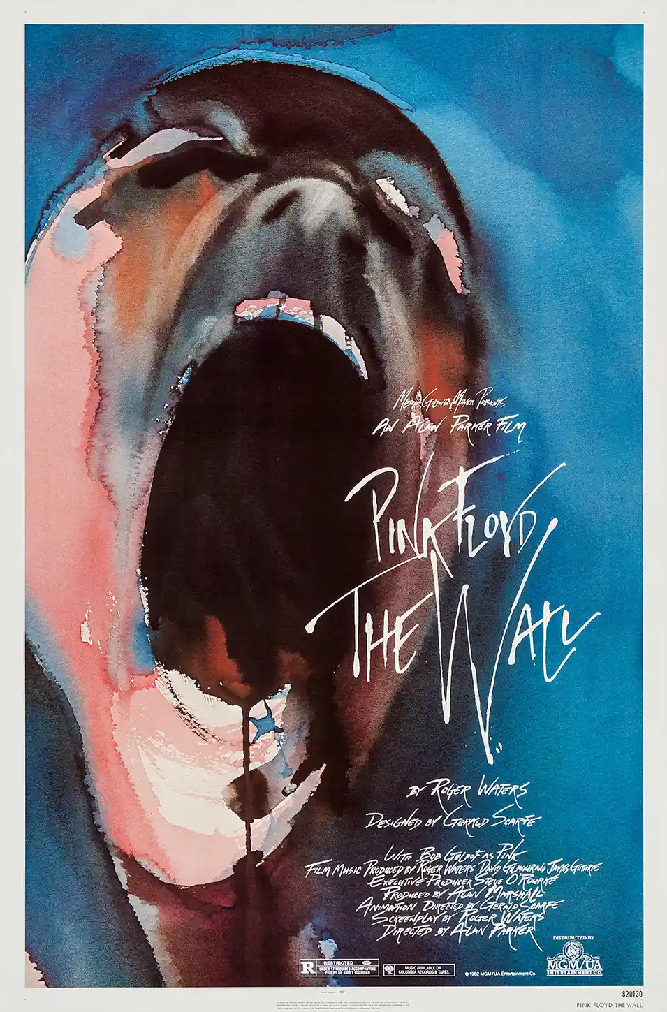 Pink Floyd The Wall | Movie Poster | Iconic Scream Art Print