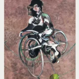 Francis Bacon, Modern Art Poster, George Dyer on Bicycle Painting