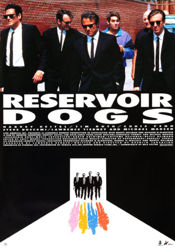 Reservoir Dogs Movie Poster Quentin Tarantino Suit Walk Print
