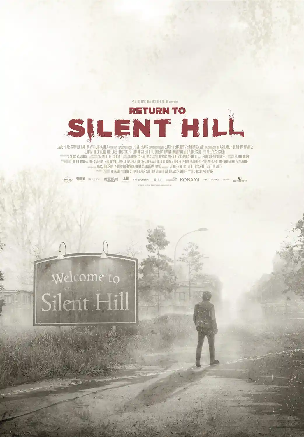 Return to Silent Hill | Movie Poster | Welcome Sign Fog Wall Art Print