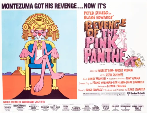 Revenge of the Pink Panther 1978 Montezuma Movie Poster