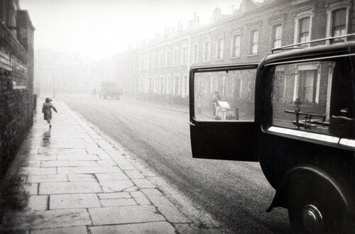 Robert Frank London Belsize Crescent 1951 Street Photography Print