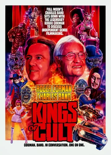 Roger Corman and Charles Band Kings of Cult B-Movie Poster