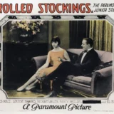 Rolled Stockings Louise Brooks 1927 Silent Film Vintage Movie Poster