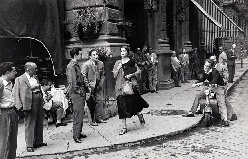 An American Girl in Italy | Classic Art Poster | Ruth Orkin 1951 Photo Print