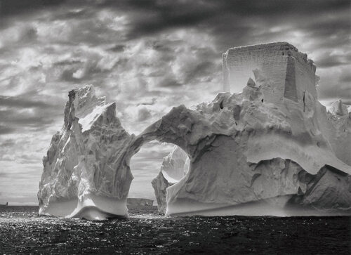 Antarctica Iceberg Arch, Sebastião Salgado Fine Art Photography Print
