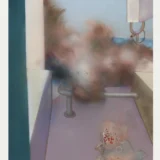 Francis Bacon Sand Dune (1981), Abstract Surreal Wall Movie Poster