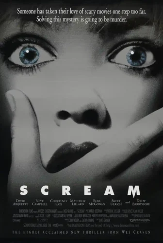 Scream 1996 Horror Iconic Slasher Movie Poster