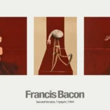 Francis Bacon Second Version Triptych 1944 Abstract Art Print
