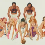 Semi-Tough 1977 Burt Reynolds Retro Movie Poster