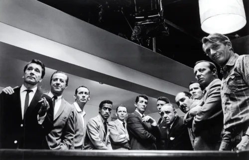 Ocean's Eleven Cast 1960 by Sid Avery, Rat Pack Photography Print