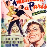 An American in Paris Vintage French Movie Poster